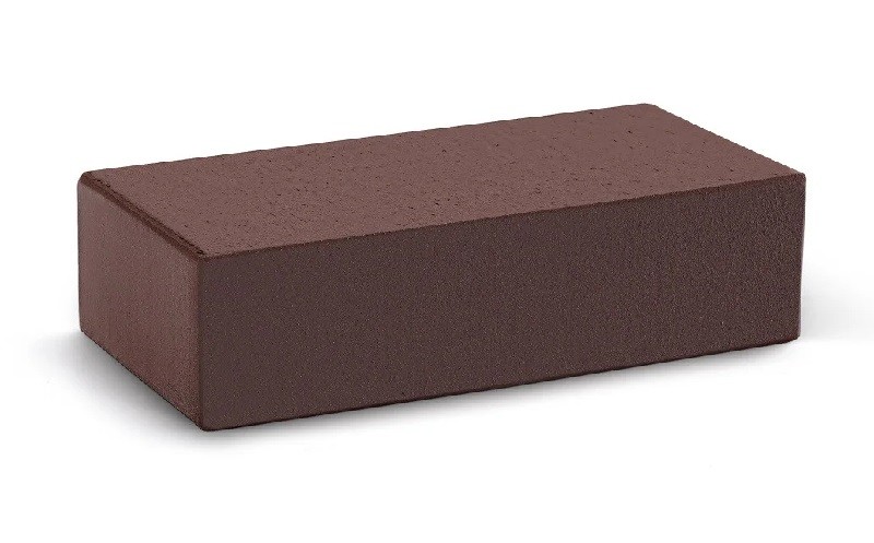 Кирпич печной КС-Керамик тёмный шоколад облицовочный полнотелый 250*120*65 мм