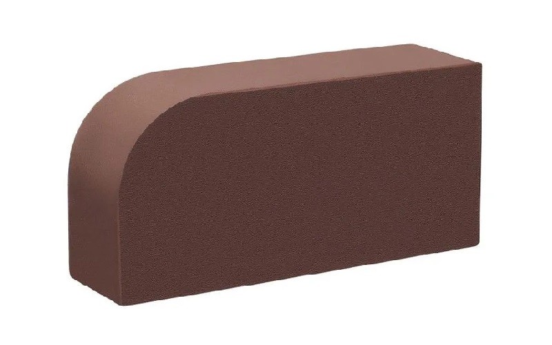Кирпич печной КС-Керамик R60 темный шоколад облицовочный полнотелый 250*120*65 мм