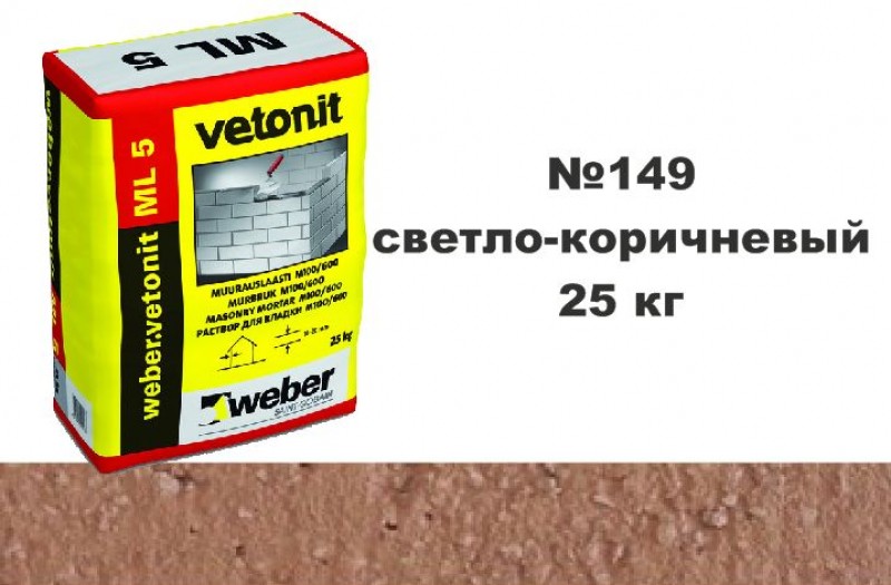 Цветной кладочный раствор Vetonit 05