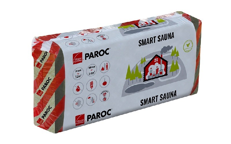 Утеплитель PAROC Smart Sauna толщина 100 мм
