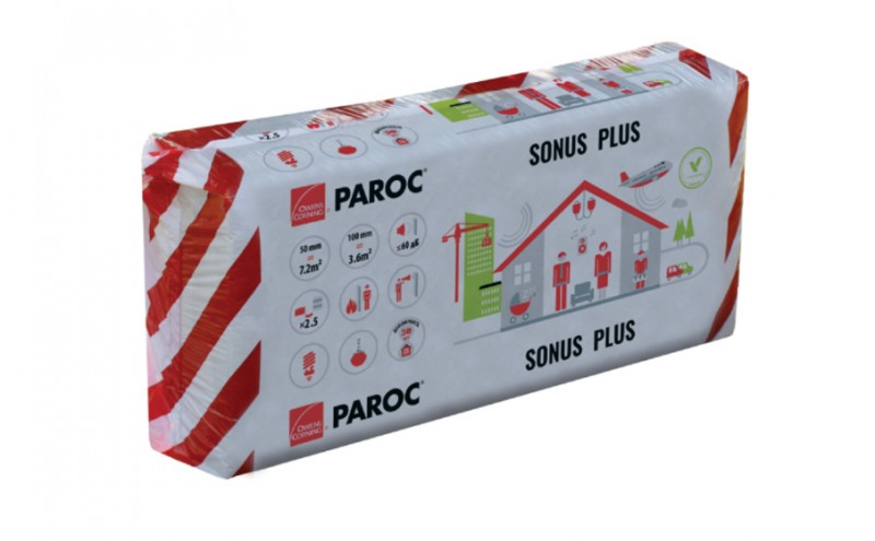 Утеплитель PAROC Sonus Plus толщина 100 мм