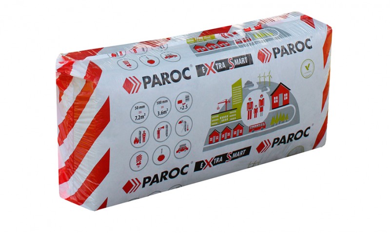 Утеплитель PAROC eXtra Smart, толщина 100 мм