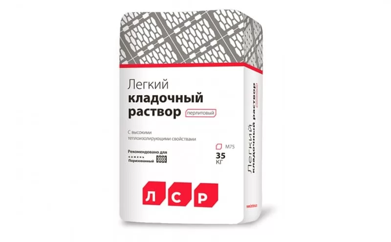 Легкий (теплый) кладочный раствор RAUF Thermo, 35 кг