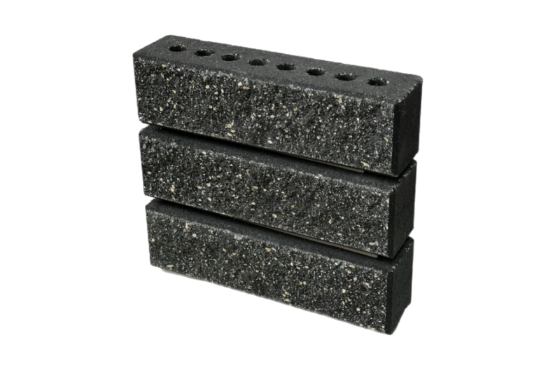 Кирпич облицовочный Fashion Brick Чёрный